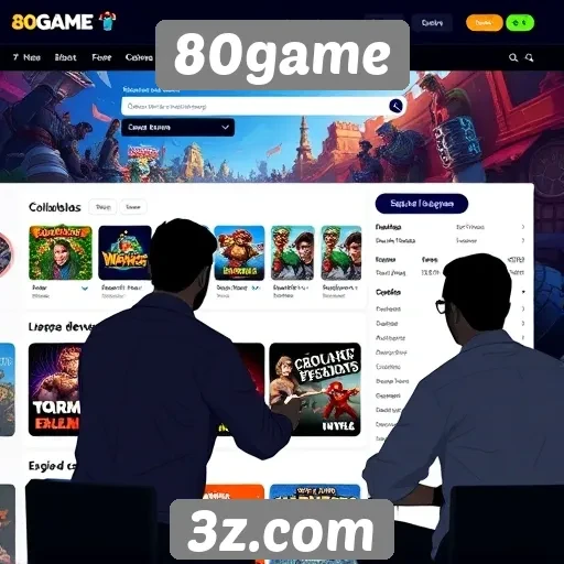 Experiência do usuário no site 80game avaliada por especialistas